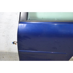 Portiera sportello posteriore SX Volkswagen Polo Dal 2001 al 2009 Colore blu  1674462220246