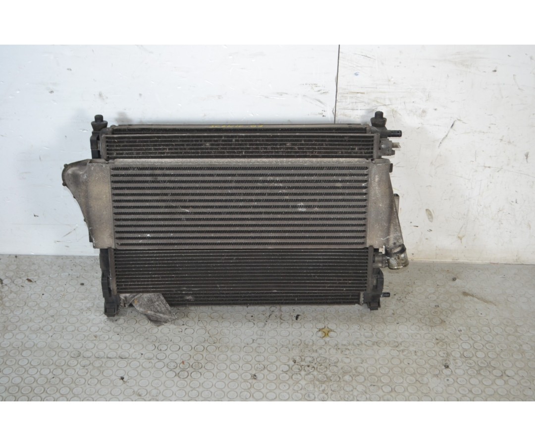 Pacco radiatori + elettroventola Renault Scenic II Dal 2003 al 2009 Cod 8200680824/--A Diesel  1674638691351