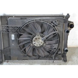 Pacco radiatori + elettroventola Renault Scenic II Dal 2003 al 2009 Cod 8200680824/--A Diesel  1674638691351