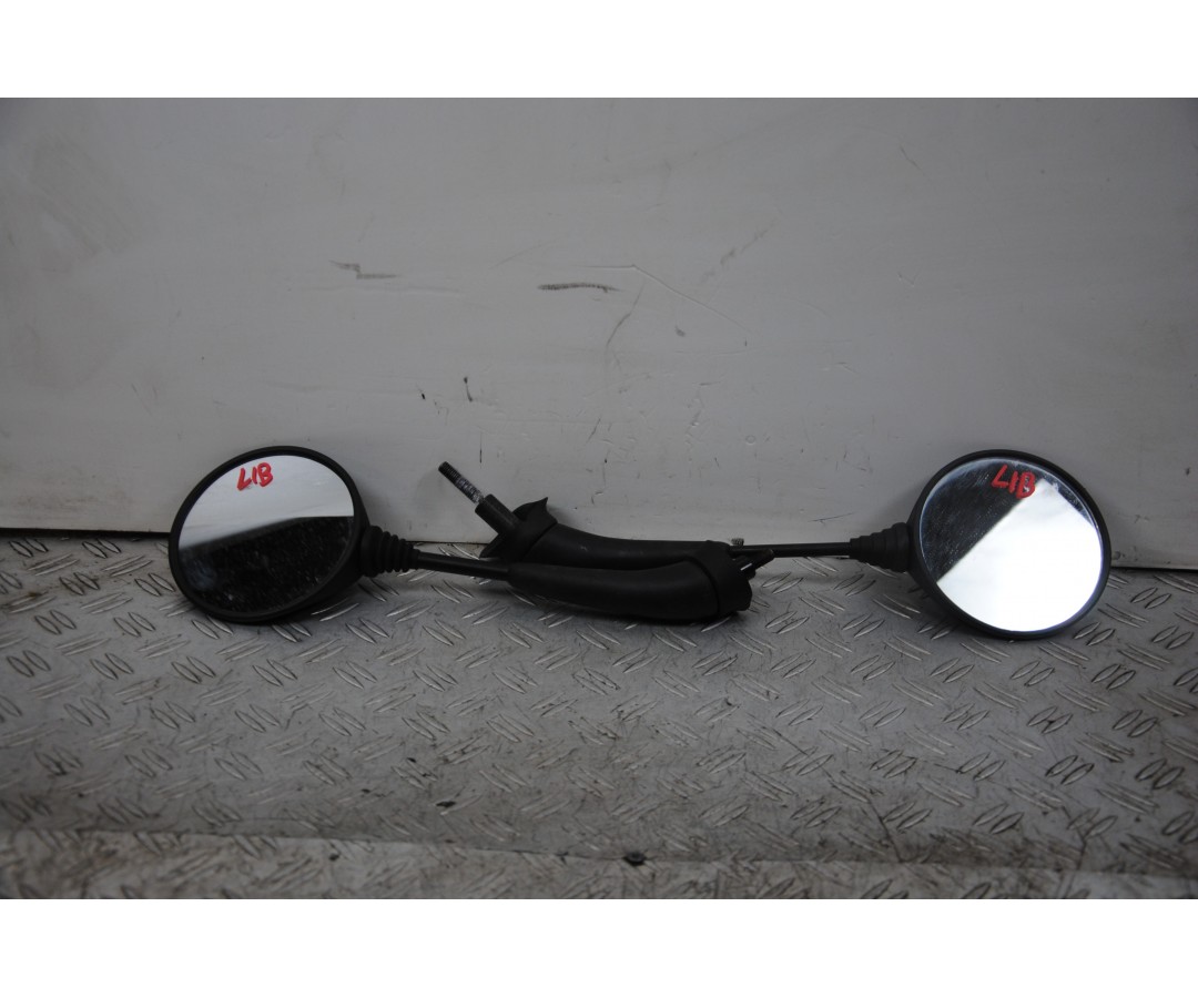 Coppia Specchietti Retrovisori Piaggio Liberty 50 / 125 / 150 Dal 1997 al 2005  1674641339288