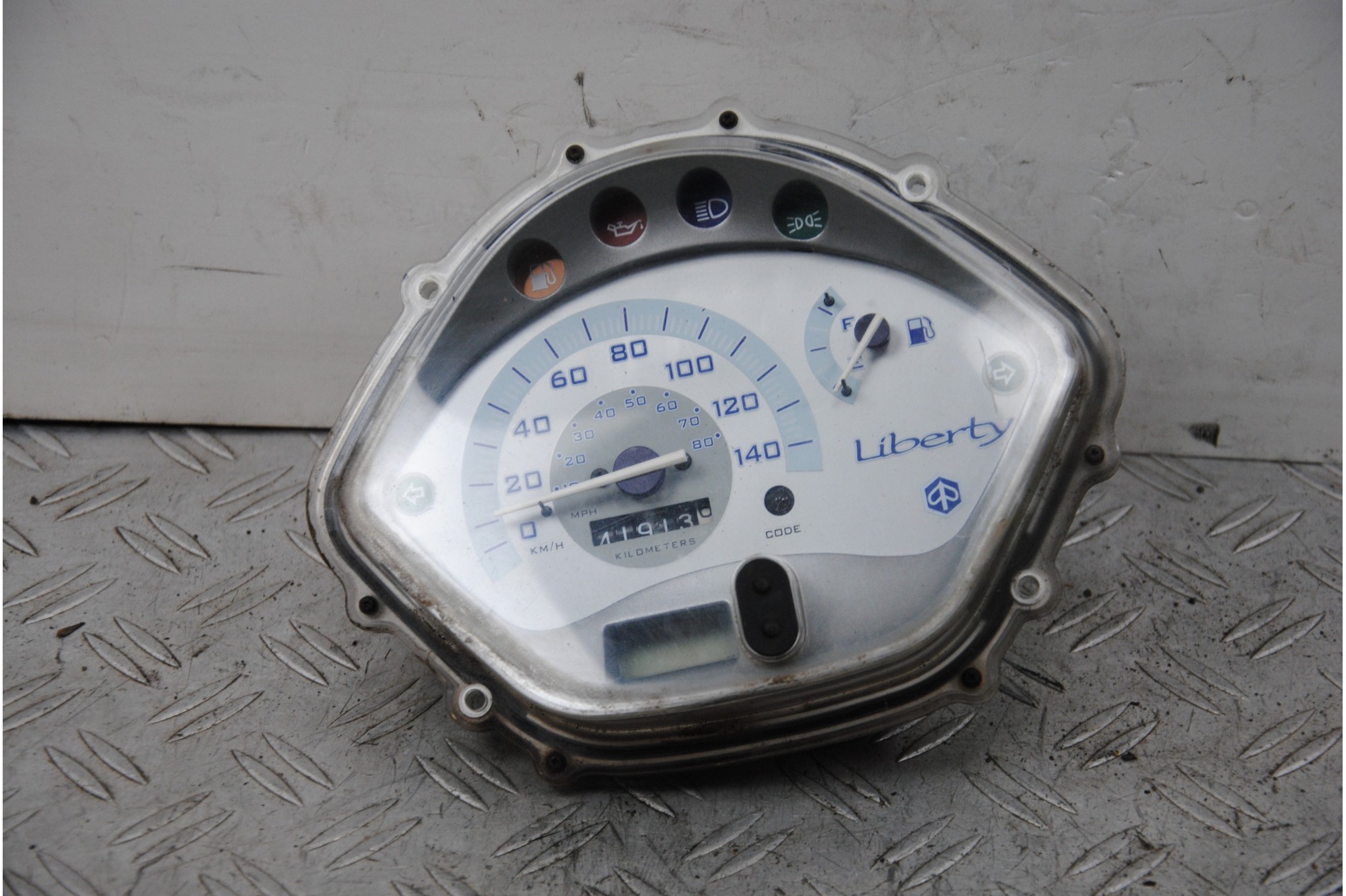 Strumentazione Contachilometri Piaggio Liberty RST dal 2004 al 2008 Km 41913  1675071084533