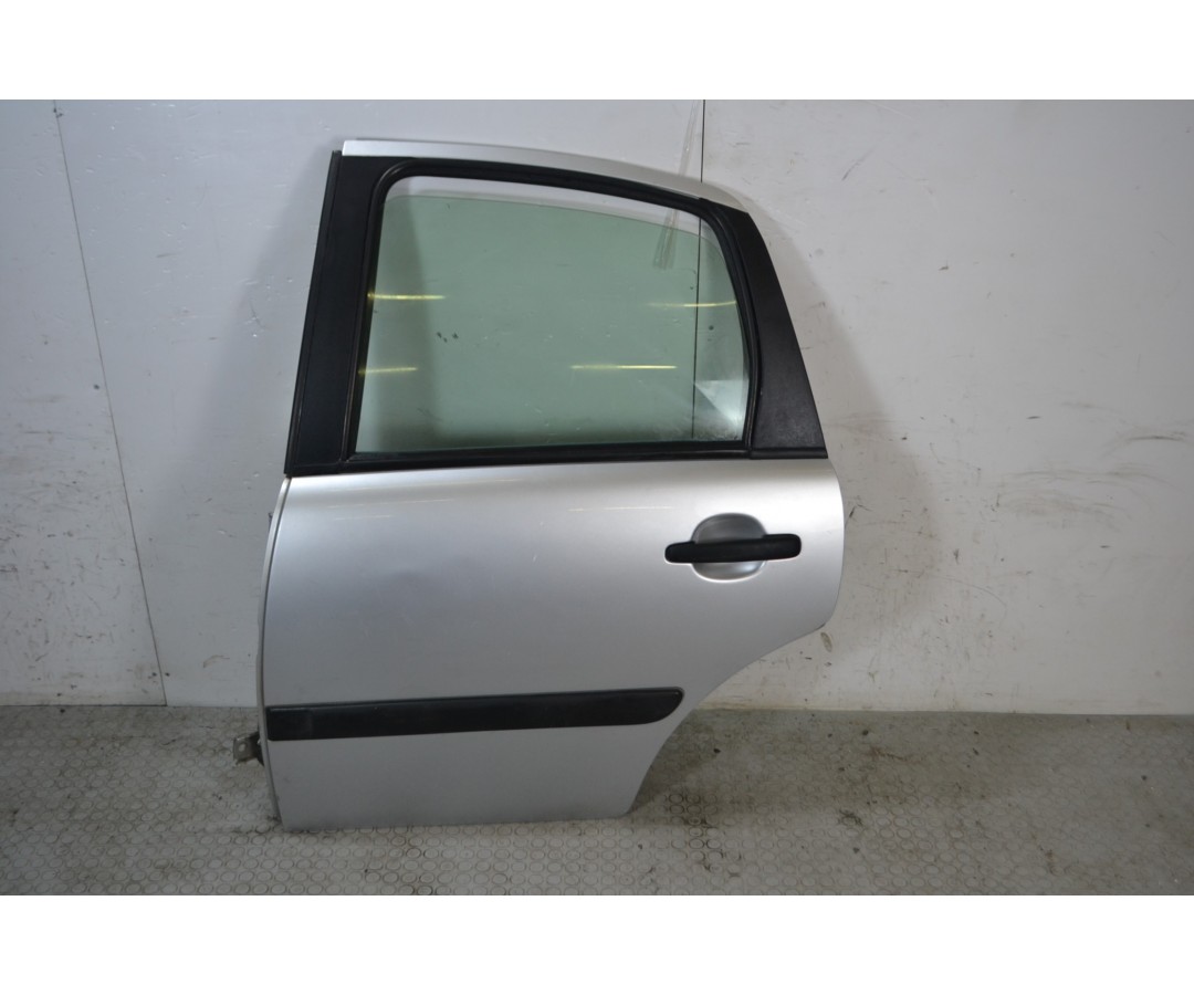 Portiera sportello posteriore SX Citroen C3 Dal 2002 al 2009 Colore grigio argento  1675354063538