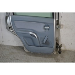 Portiera sportello posteriore SX Citroen C3 Dal 2002 al 2009 Colore grigio argento  1675354063538