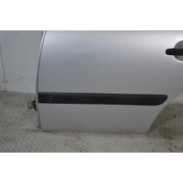 Portiera sportello posteriore SX Citroen C3 Dal 2002 al 2009 Colore grigio argento  1675354063538