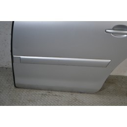 Portiera sportello posteriore SX Citroen C4 Dal 2006 al 2013 Colore grigio  1675355601401