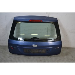 Portellone bagagliaio posteriore Ford Fiesta V Dal 2002 al 2008 Colore blu  1675422533949