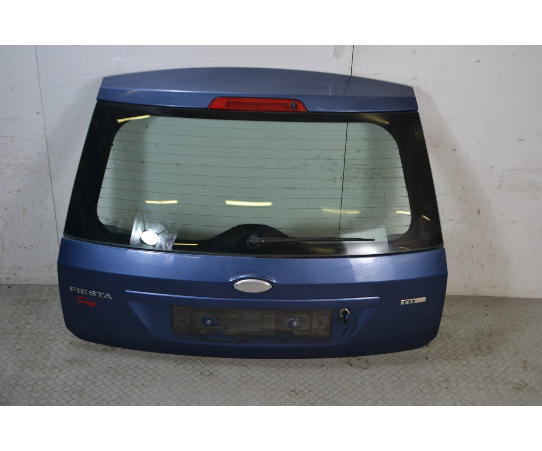 Portellone bagagliaio posteriore Ford Fiesta V Dal 2002 al 2008 Colore blu 1675422533949 Portellone bagagliaio posteriore Ford Fiesta V Dal 2002 al 2008 Colore blu 1675422533949