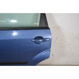 Portiera sportello posteriore SX Ford Fiesta V Dal 2002 al 2008 Colore blu  1675432291501