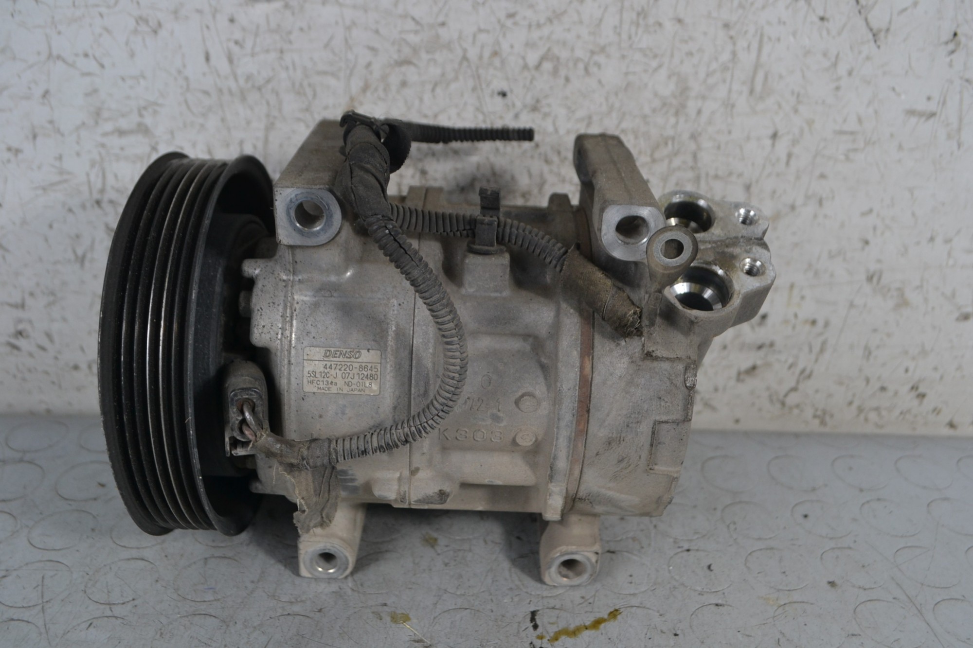 Compressore AC Fiat Bravo 1.9 dal 2007 al 2014 Cod 447220-8645  1675782701965
