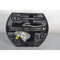 Cric + chiave esagonale Peugeot 207 Dal 2006 al 2015 Cod 9655342680  1676369077299