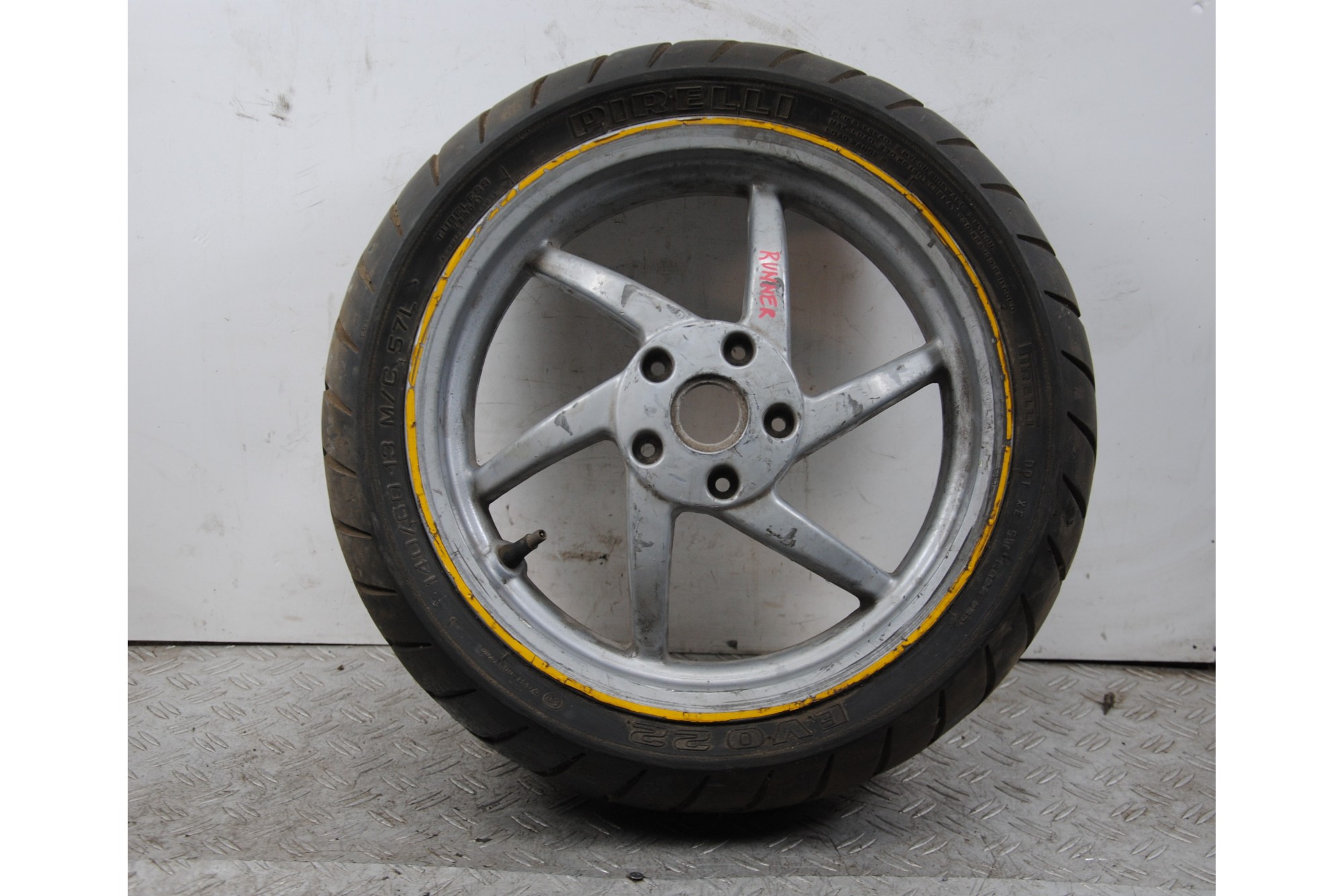 Cerchio posteriore Gilera Runner 50 Dal 1997 al 2013  1676373742183