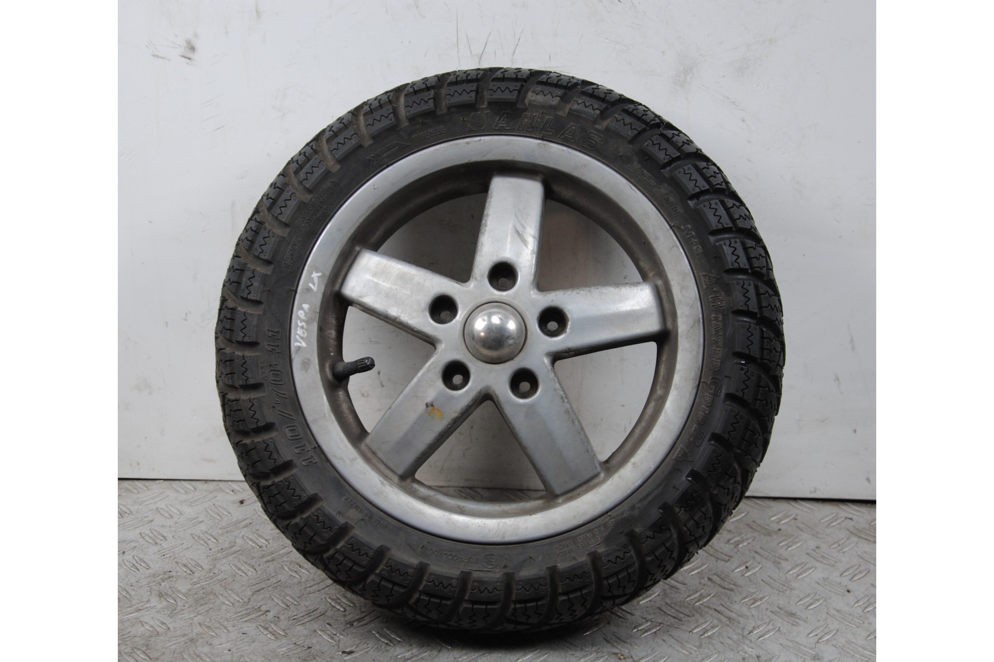 Cerchio Posteriore Piaggio Vespa LX 150 Dal 2005 al 2011  1676374292014