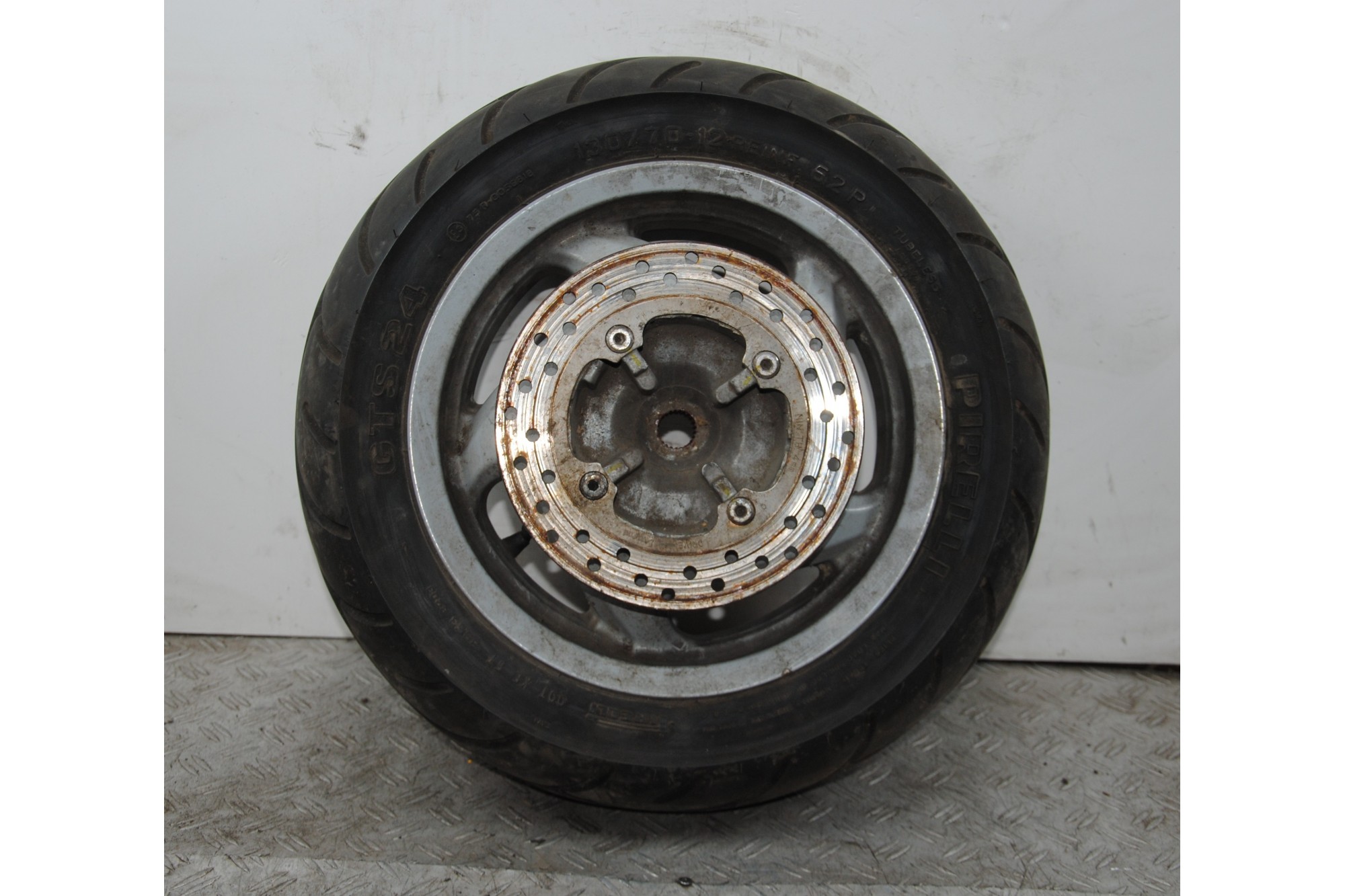 Cerchio Posteriore Honda Jazz 250 dal 2001 al 2006  1676383288862