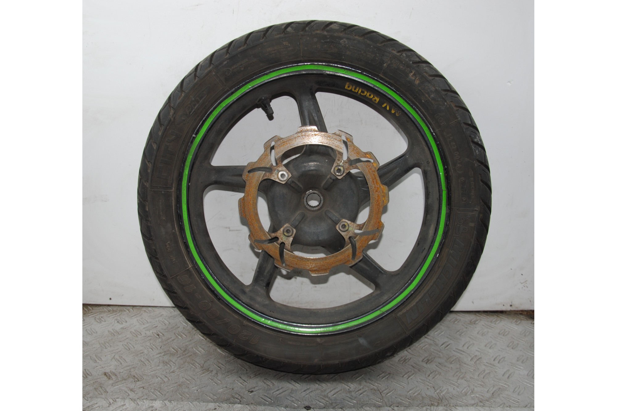 Cerchio Posteriore Honda Sh 150 Dal 2001 al 2012  1676449599369