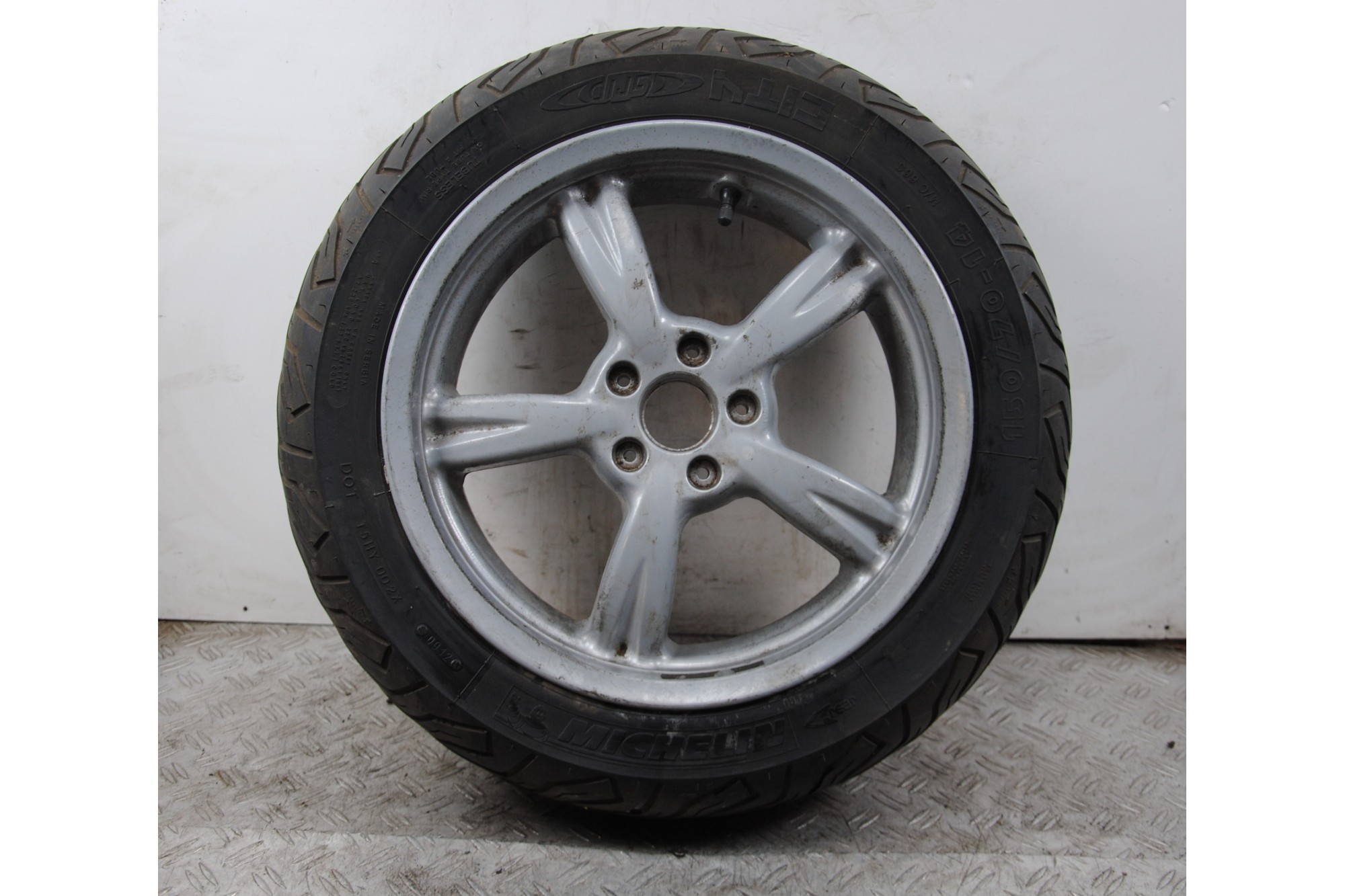 Cerchio Posteriore Aprilia Scarabeo 400 dal 2006 al 2012  1676454917806