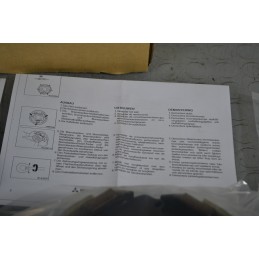 Set ganasce freno posteriore Mitsubishi L200 Dal 1996 al 2005 Cod 4600A122  1676472045352