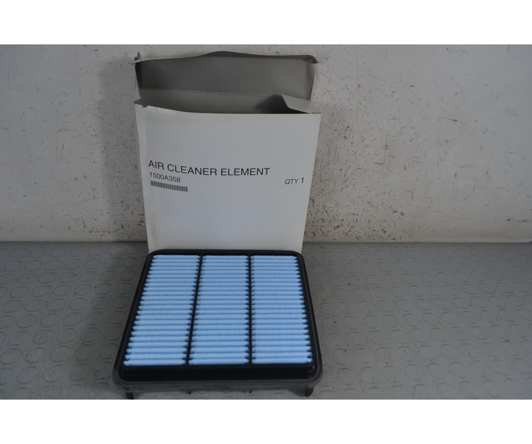 Filtro aria Mitsubishi Outlander II Dal 2007 al 2012 Cod 1500A358 Motore DI-D 2.2 diesel  1676477757243