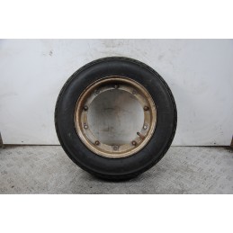 Cerchio Posteriore Piaggio Vespa PX 125 dal 1980 al 1989 Originale Dell'epoca  1676557729788