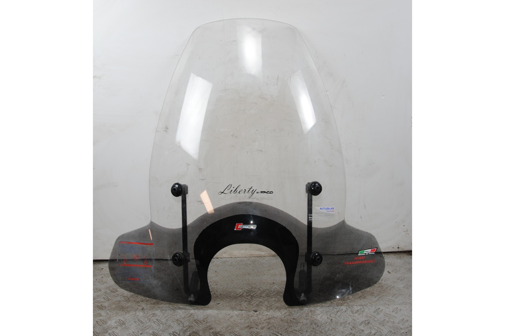 Parabrezza Faco Piaggio Liberty 200 RST dal 2004 al 2008  1676649764277