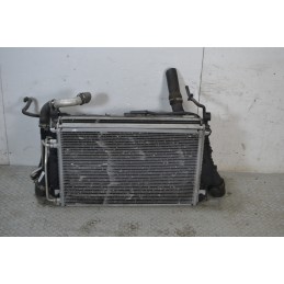 Pacco radiatori + elettroventole Opel Signum Dal 2003 al 2008 Cod 13123751  1677082812167