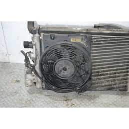Pacco radiatori + elettroventola Opel Astra G Dal 1998 al 2006 Cod 9133342  1677161483448