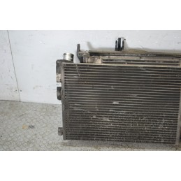 Pacco radiatori + elettroventola Renault Clio II Dal 1998 al 2005 Cod 7700436917  1677227306162