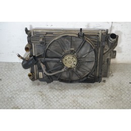 Pacco radiatori + elettroventola Renault Clio II Dal 1998 al 2005 Cod 7700436917  1677227306162