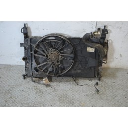 Radiatore acqua + elettroventola Opel Meriva A Dal 2003 al 2010 Cod 13127135  1677235318294