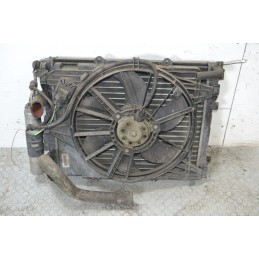 Radiatore Acqua + Elettroventola Renault Clio II dal 1998 al 2012 Cod 7700428659  1677238559168