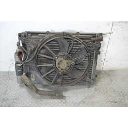 Radiatore Acqua + Elettroventola Renault Clio II dal 1998 al 2012 Cod 7700428659  1677238559168