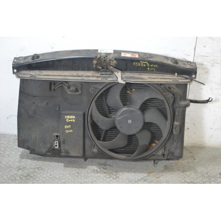 Ossatura + Radiatore Acqua Citroen Xsara 2.0 dal 1997 al 2006 Codice Motore HRY 1677238839772