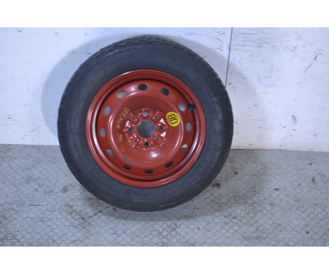 Ruotino di scorta Fiat Bravo Dal 1995 al 2001 Misura 135/80 R14 4 fori  1677499046612