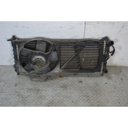 Radiatore acqua + elettroventola Opel Corsa B Dal 1993 al 2000 Cod 90571811B  1677514732773