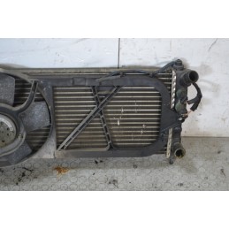 Radiatore acqua + elettroventola Opel Corsa B Dal 1993 al 2000 Cod 90571811B  1677514732773