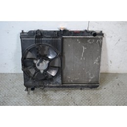 Radiatore acqua + elettroventola Nissan X-Trail Dal 2001 al 2006 Cod motore YD22  1677574203503