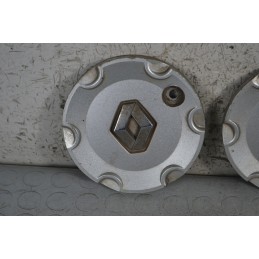 Coppia di borchie coprimozzo Renault Megane II dal 2002 al 2010 Cod 8200134772  1651220230679