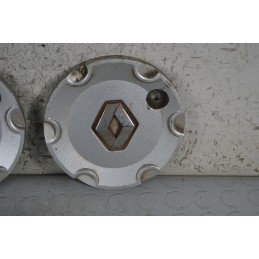 Coppia di borchie coprimozzo Renault Megane II dal 2002 al 2010 Cod 8200134772  1651220230679