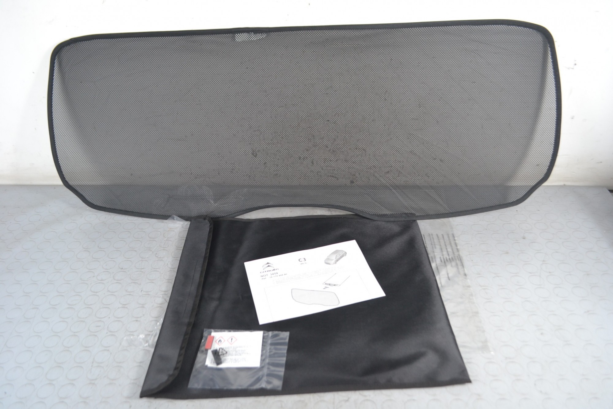 Tendina Parasole Lunotto Posteriore Citroen C3 III dal 2016 al 2020 Cod 1617094980  1678269655928