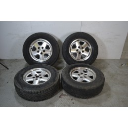 Treno completo cerchi e gomme Jeep Cherokee Dal 2002 al 2007 Misura 235/70 R16 106H M+S  1678350134844