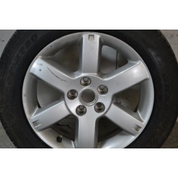 Cerchio e gomma Nissan X-Trail Dal 2001 al 2006 Misura 215/60 R17 96 H M+S Dot 4106 5 fori  1678352346085