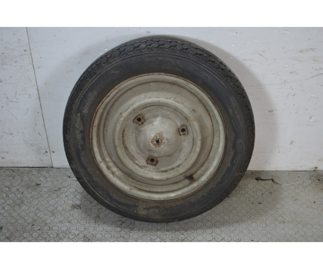 Ruota di scorta Citroen Dyane Dal 1967 al 1984 Misura 135 R15 3 fori  1678359132582