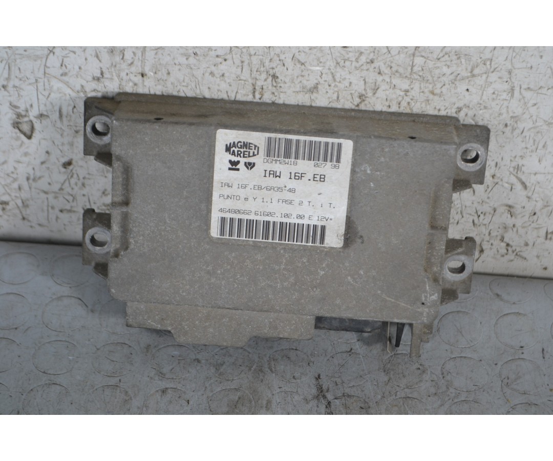 Centralina ECU Fiat Punto 176 Dal 1993 al 1999 Cod 46480662 IAW 16F.E8  1678362850718