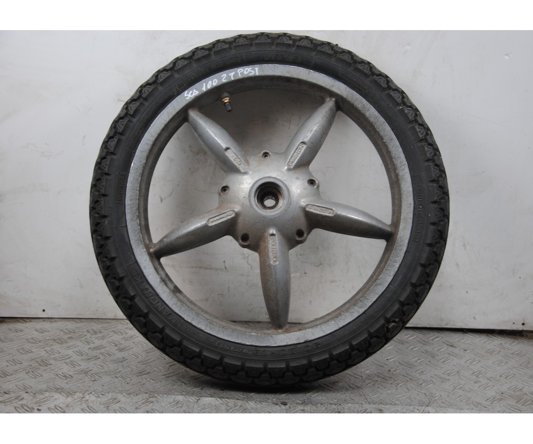 Cerchio Completo Posteriore Aprilia Scarabeo 100 2T dal 1999 al 2002 1678438089868 Cerchio Completo Posteriore Aprilia Scarabeo 100 2T dal 1999 al 2002 1678438089868
