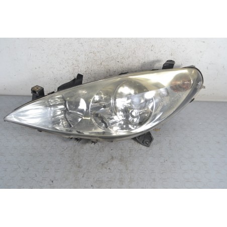 Faro fanale anteriore SX Peugeot 307 SW Dal 2001 al 2009 Cod 9641615380  1678699251103
