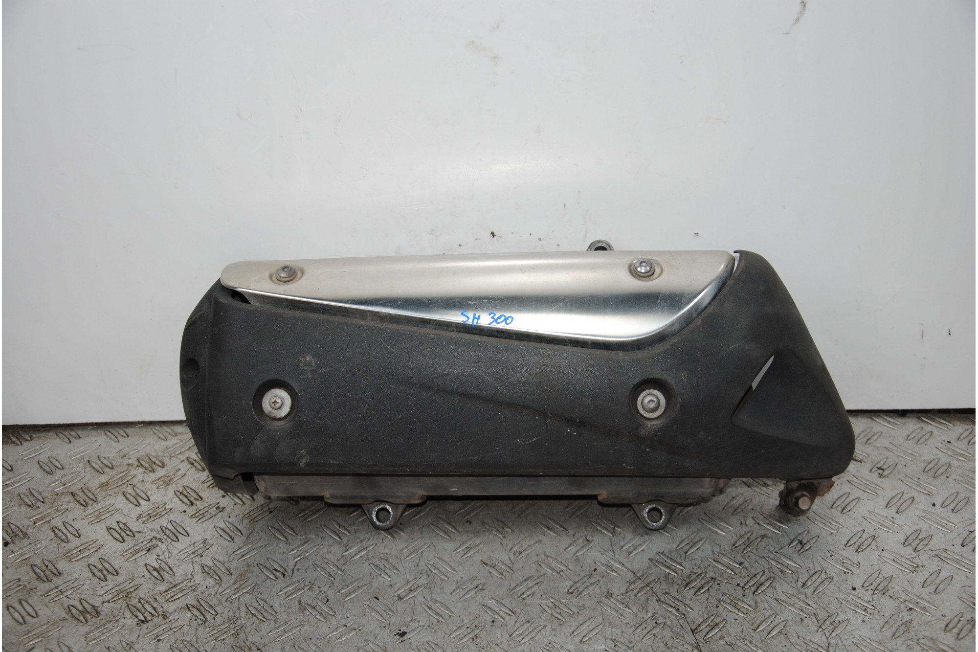 Marmitta Terminale di Scarico Honda Sh 300 Dal 2006 al 2010  1678963447737