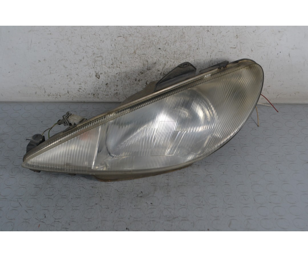 Faro fanale anteriore SX Peugeot 206 Dal 1998 al 2003 Cod 9643559580  1679388967862