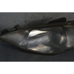 Faro fanale anteriore SX Peugeot 206 Dal 1998 al 2003 Cod 9643559580  1679388967862