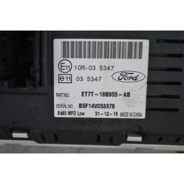 Display Computer di Bordo Ford Fiesta VI dal 2008 al 2013 Cod et7t-18b955-ab  1679672316550