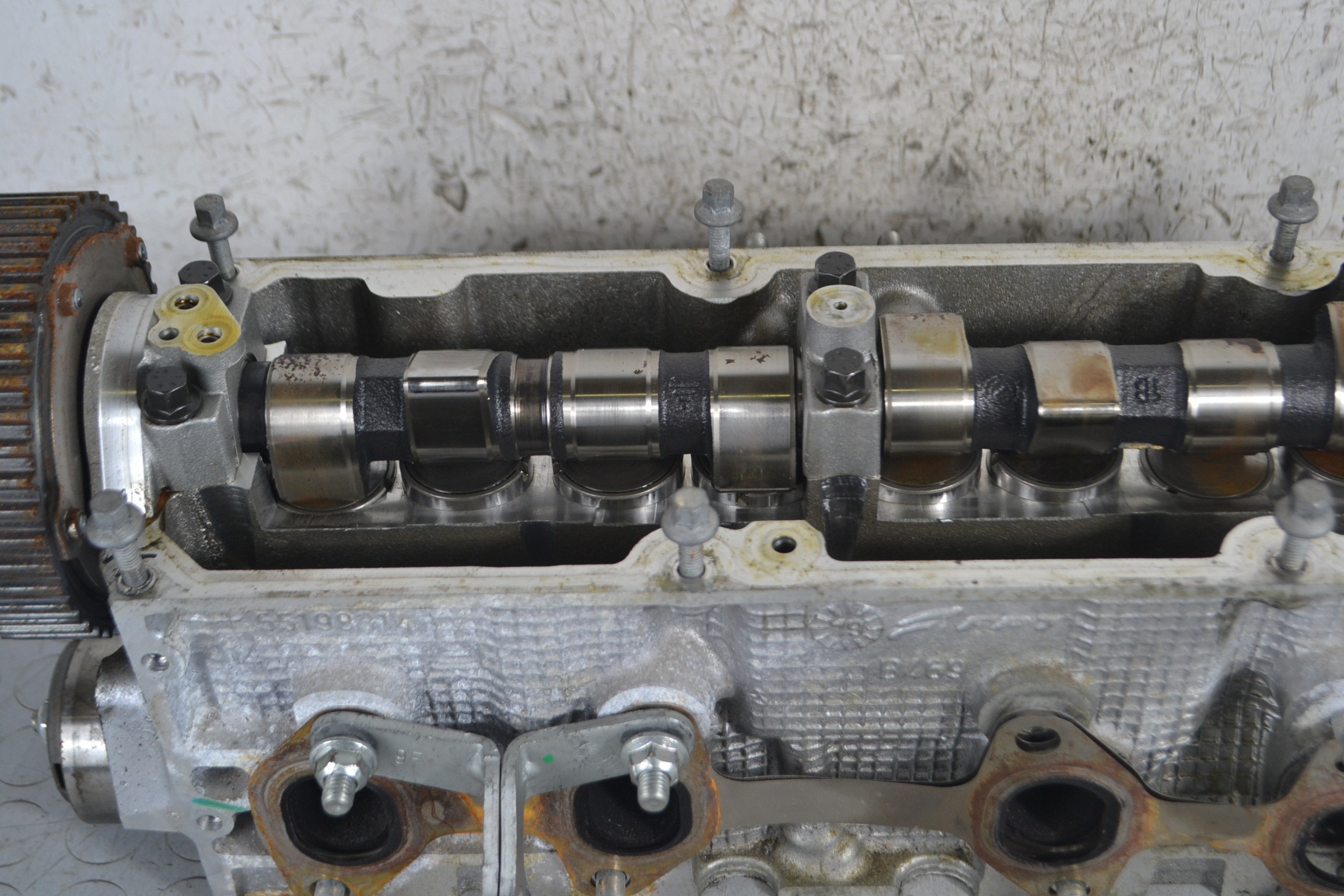 58902- Testata usata con variatore di fase Fiat Panda 312 Benzina/GPL dalla casa - Foto 11 di 15