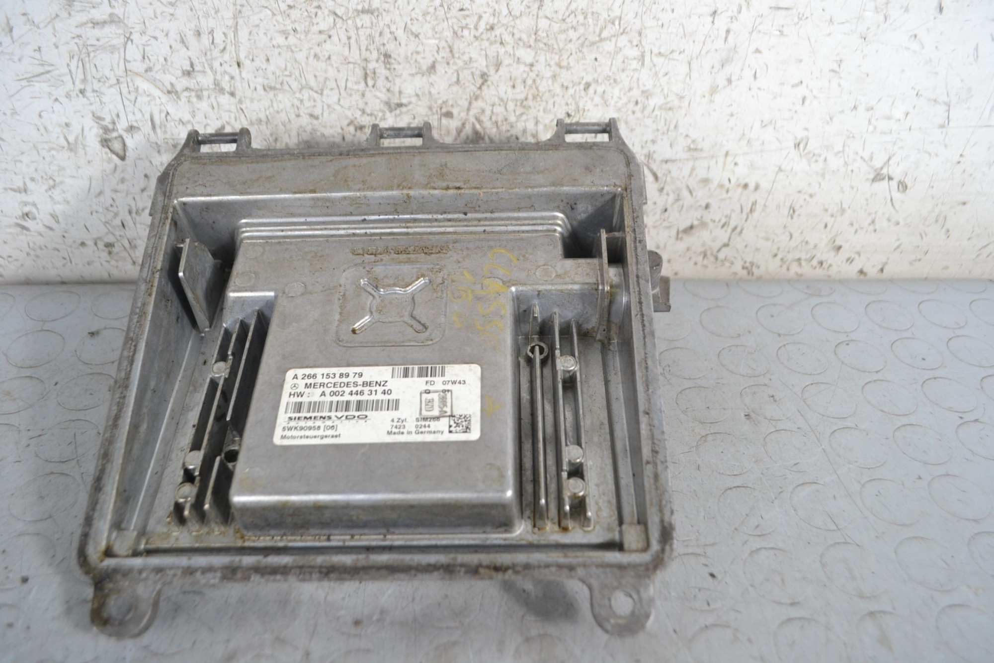 Centralina ECU Mercedes Classe A W169 Dal 2004 al 2012 Cod A2661538979  1680078675578